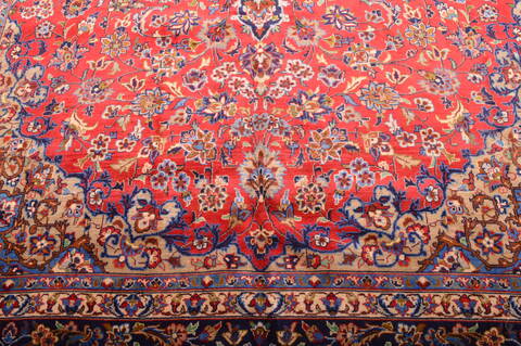 Najaf-abad Red Hand Knotted 96 X 156  Area Rug 100-76315 Image 5