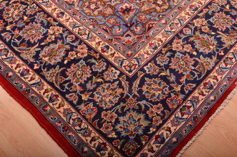 Najaf-abad Red Hand Knotted 96 X 156  Area Rug 100-76315 Image 9