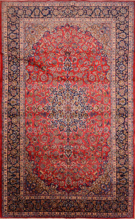 Najaf-abad Red Hand Knotted 96 X 156  Area Rug 100-76315 Image 0
