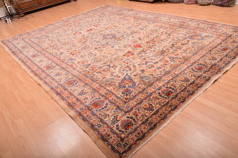 Kashmar Beige Hand Knotted 911 X 133  Area Rug 100-76322 Image 20