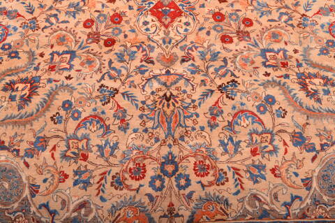 Kashmar Beige Hand Knotted 911 X 133  Area Rug 100-76322 Image 9