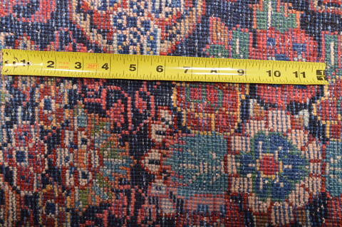 Moshk Abad Red Hand Knotted 106 X 166  Area Rug 100-76325 Image 16