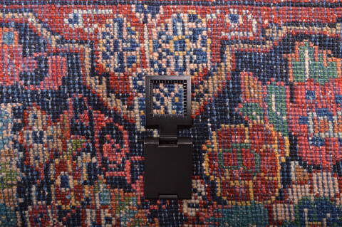 Moshk Abad Red Hand Knotted 106 X 166  Area Rug 100-76325 Image 17