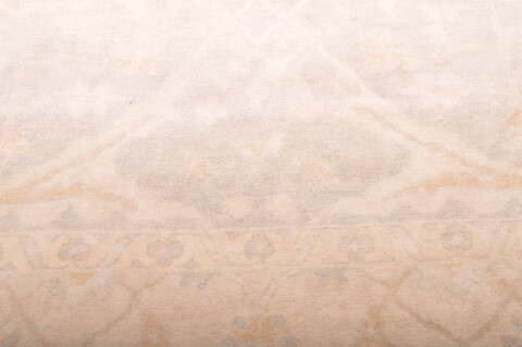 Oushak Grey Hand Knotted 88 X 1111  Area Rug 100-76388 Image 18