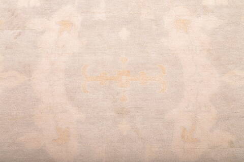 Oushak Grey Hand Knotted 88 X 1111  Area Rug 100-76388 Image 3