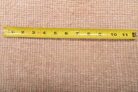 Oushak Beige Hand Knotted 82 X 100  Area Rug 100-76390 Image 10