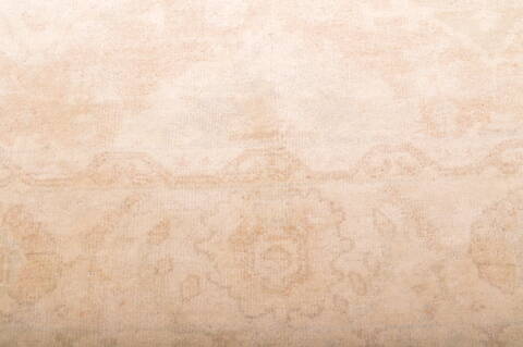 Oushak Beige Hand Knotted 82 X 100  Area Rug 100-76390 Image 20