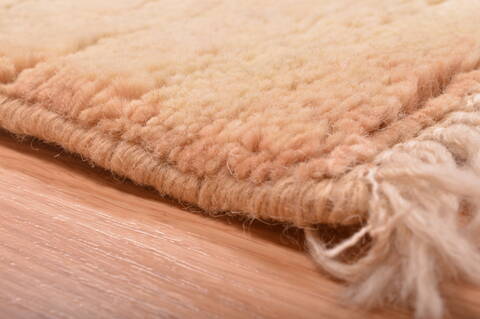 Oushak Beige Hand Knotted 82 X 100  Area Rug 100-76390 Image 6