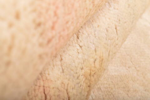 Oushak Beige Hand Knotted 82 X 100  Area Rug 100-76390 Image 7