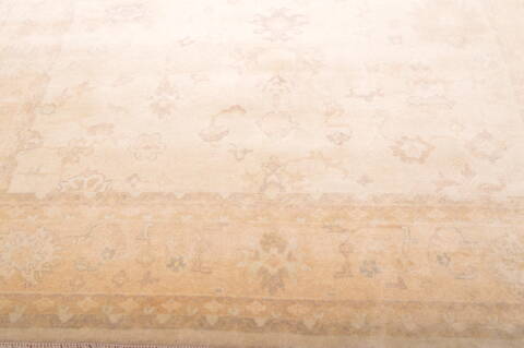 Oushak Beige Hand Knotted 75 X 103  Area Rug 100-76391 Image 15