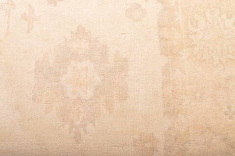 Oushak Beige Hand Knotted 75 X 103  Area Rug 100-76391 Image 20