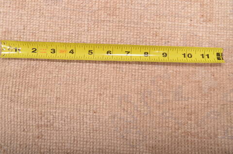 Oushak Beige Hand Knotted 710 X 100  Area Rug 100-76394 Image 12
