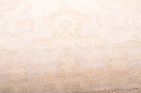 Oushak Beige Hand Knotted 711 X 911  Area Rug 100-76395 Image 18