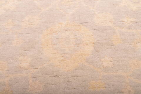 Oushak Beige Hand Knotted 99 X 138  Area Rug 100-76396 Image 19