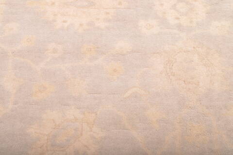 Oushak Beige Hand Knotted 99 X 138  Area Rug 100-76396 Image 21