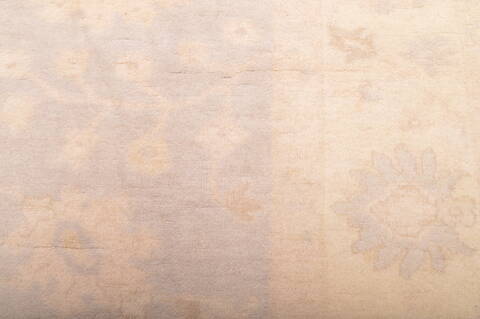 Oushak Beige Hand Knotted 99 X 138  Area Rug 100-76396 Image 5