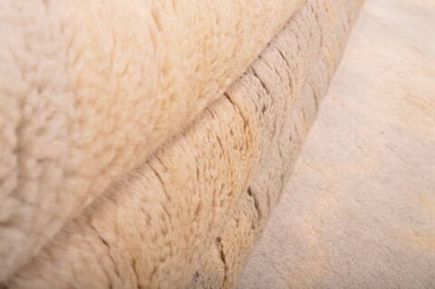 Oushak Beige Hand Knotted 99 X 138  Area Rug 100-76396 Image 7