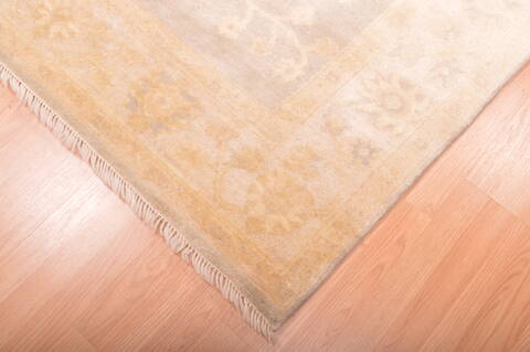 Oushak Grey Hand Knotted 58 X 711  Area Rug 100-76397 Image 9