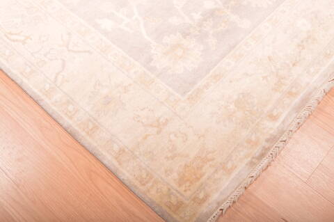 Oushak Beige Hand Knotted 511 X 811  Area Rug 100-76398 Image 17