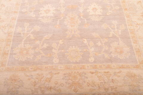 Oushak Beige Hand Knotted 511 X 811  Area Rug 100-76398 Image 1