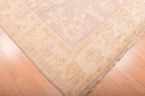 Oushak Beige Hand Knotted 511 X 811  Area Rug 100-76398 Image 20