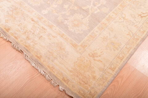 Oushak Beige Hand Knotted 511 X 811  Area Rug 100-76398 Image 2