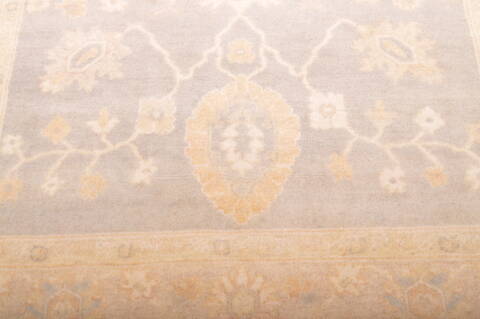 Oushak Blue Hand Knotted 57 X 711  Area Rug 100-76399 Image 3