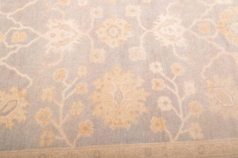 Oushak Blue Hand Knotted 57 X 711  Area Rug 100-76399 Image 5