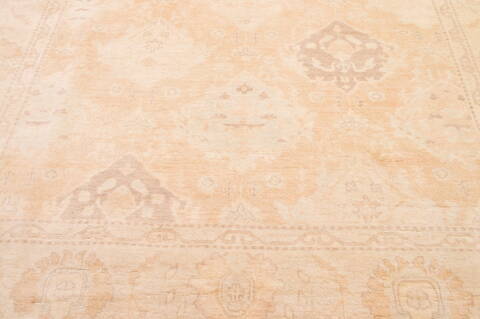 Oushak Beige Hand Knotted 89 X 118  Area Rug 100-76400 Image 2