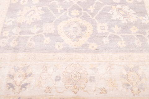 Oushak Grey Hand Knotted 80 X 911  Area Rug 100-76402 Image 11