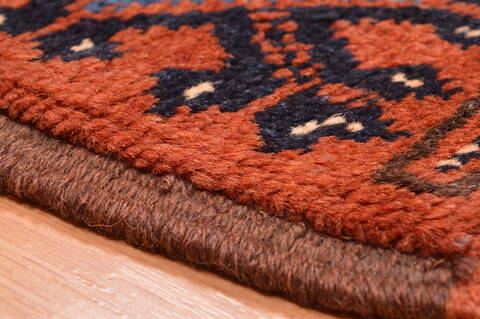 Kunduz Brown Hand Knotted 50 X 64  Area Rug 100-76414 Image 13