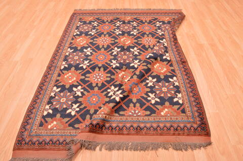 Kunduz Brown Hand Knotted 50 X 64  Area Rug 100-76414 Image 15