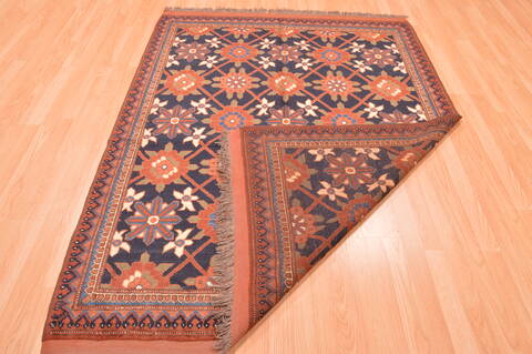 Kunduz Brown Hand Knotted 50 X 64  Area Rug 100-76414 Image 16
