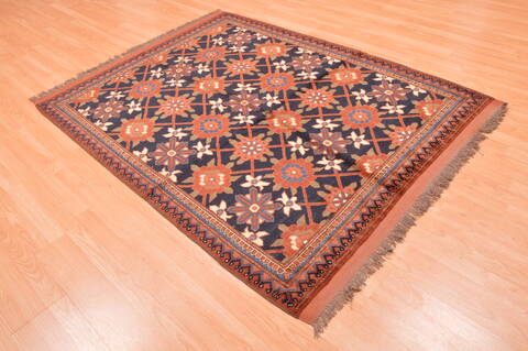 Kunduz Brown Hand Knotted 50 X 64  Area Rug 100-76414 Image 5