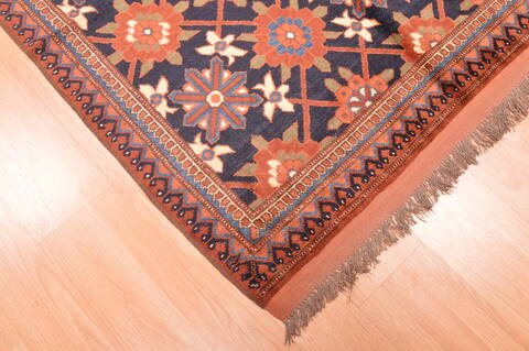 Kunduz Brown Hand Knotted 50 X 64  Area Rug 100-76414 Image 9