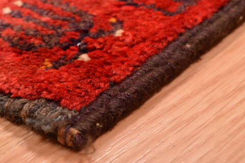 Kunduz Red Hand Knotted 34 X 54  Area Rug 100-76416 Image 12