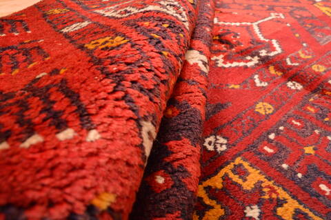 Kunduz Red Hand Knotted 34 X 54  Area Rug 100-76416 Image 15