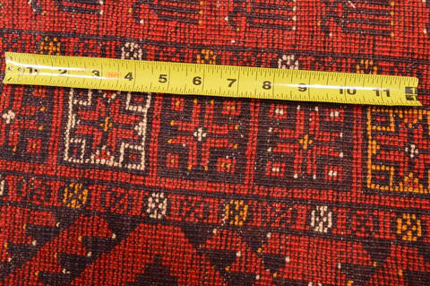 Kunduz Red Hand Knotted 34 X 54  Area Rug 100-76416 Image 17