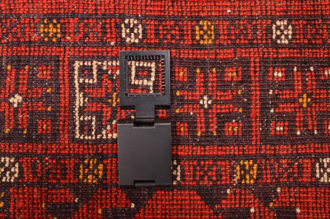 Kunduz Red Hand Knotted 34 X 54  Area Rug 100-76416 Image 18