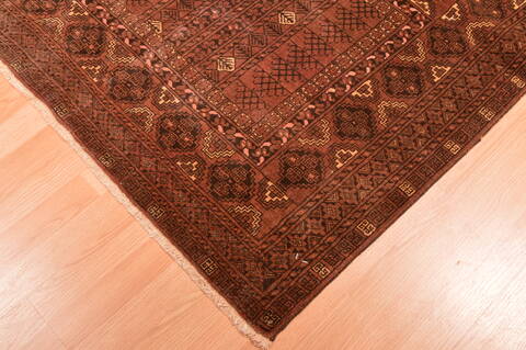 Baluch Brown Hand Knotted 38 X 57  Area Rug 100-76418 Image 11