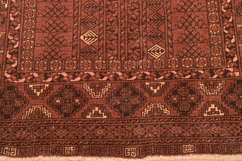 Baluch Brown Hand Knotted 38 X 57  Area Rug 100-76418 Image 8