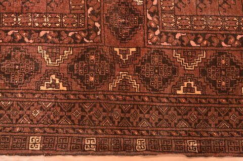 Baluch Brown Hand Knotted 38 X 57  Area Rug 100-76418 Image 9