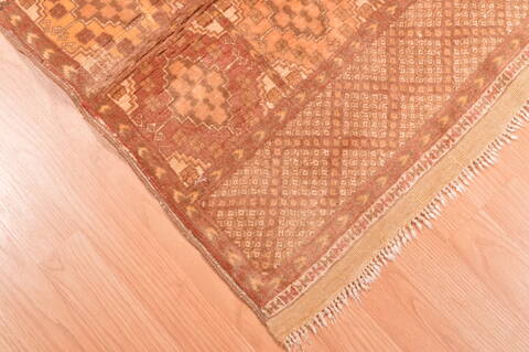 Baluch Beige Hand Knotted 38 X 58  Area Rug 100-76422 Image 11