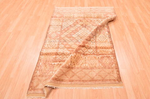 Baluch Beige Hand Knotted 38 X 58  Area Rug 100-76422 Image 17