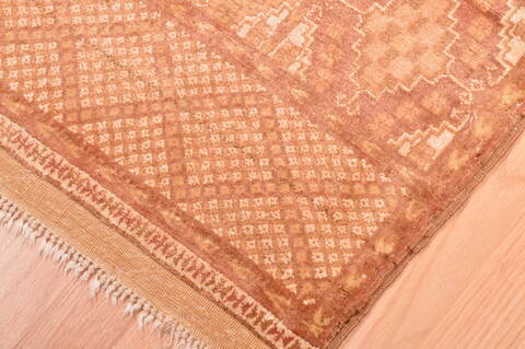 Baluch Beige Hand Knotted 38 X 58  Area Rug 100-76422 Image 7