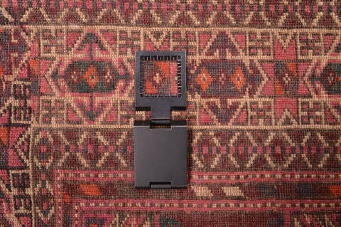 Baluch Red Hand Knotted 42 X 68  Area Rug 100-76425 Image 18