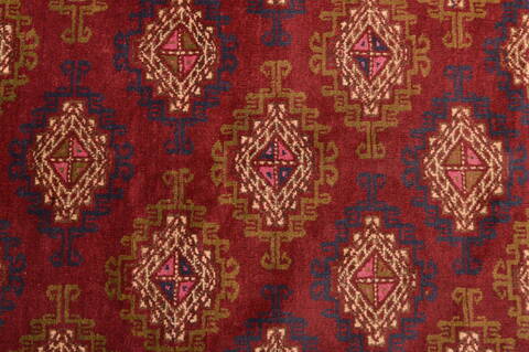 Baluch Red Hand Knotted 38 X 511  Area Rug 100-76426 Image 10