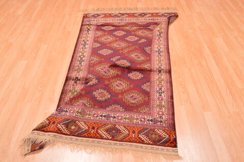 Baluch Red Hand Knotted 38 X 511  Area Rug 100-76426 Image 13