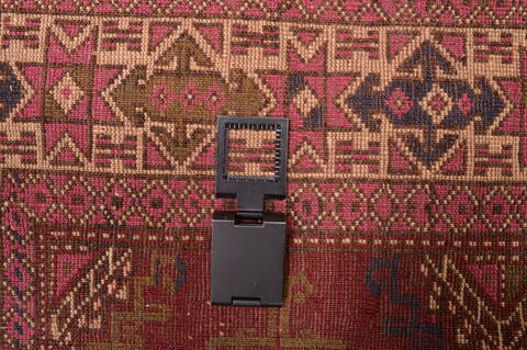 Baluch Red Hand Knotted 38 X 511  Area Rug 100-76426 Image 16