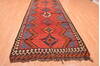 Kilim Red Runner Hand Knotted 51 X 136  Area Rug 100-76447 Thumb 3